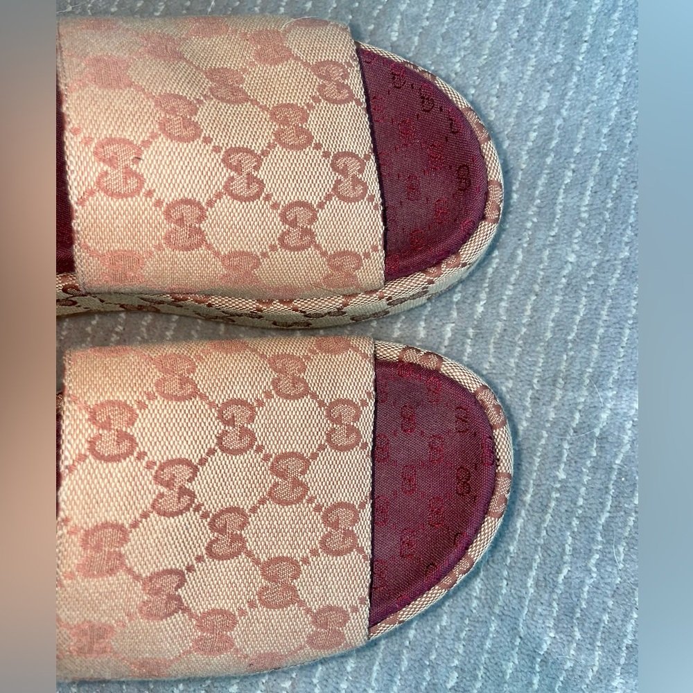 Gucci Platform Slides - Picture 8 of 13
